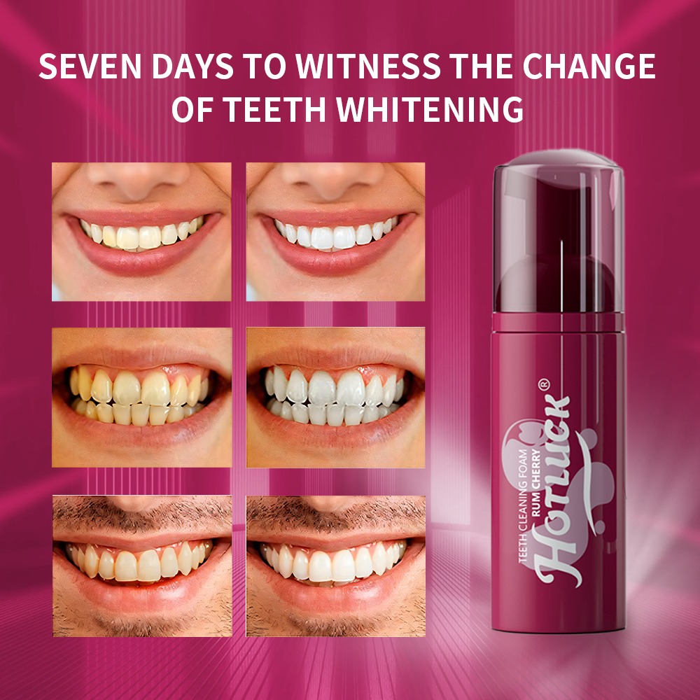 Hotluck Rum Cherry Teeth Cleaning Foam