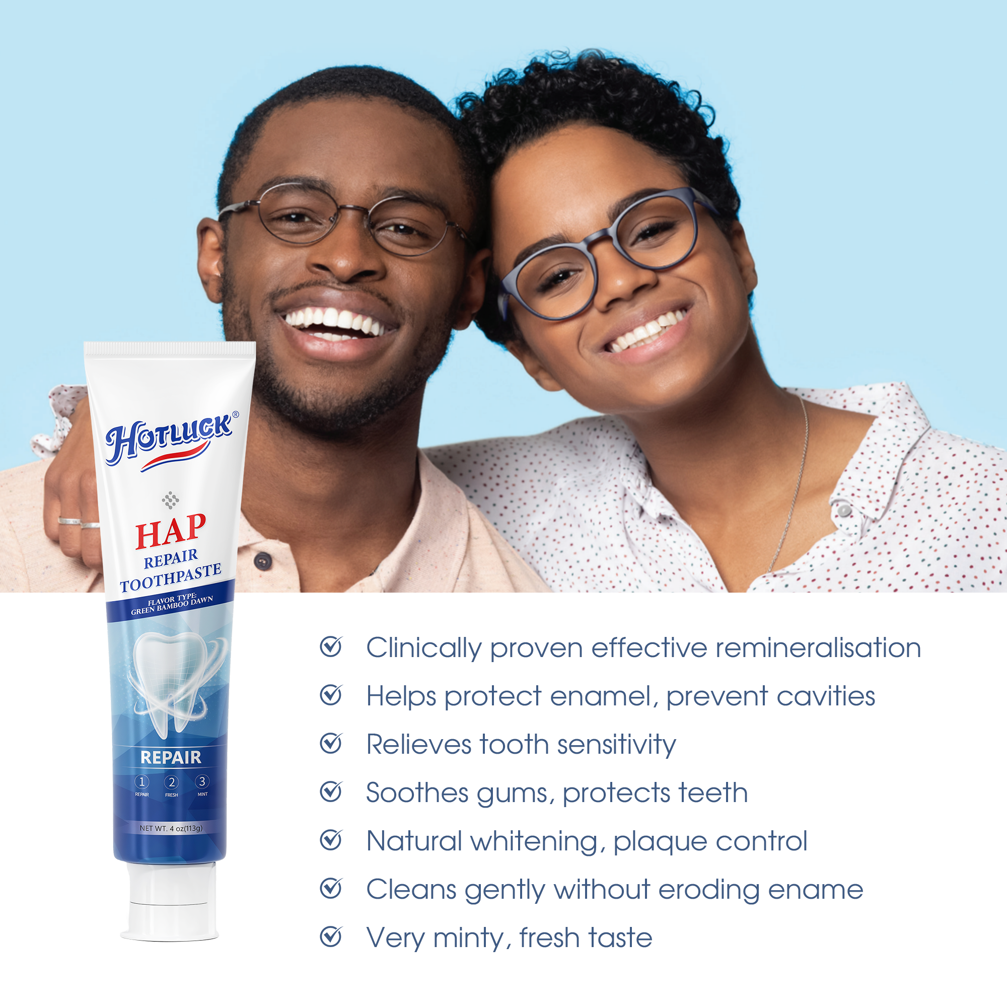 Hotluck Hap Repair Toothpaste