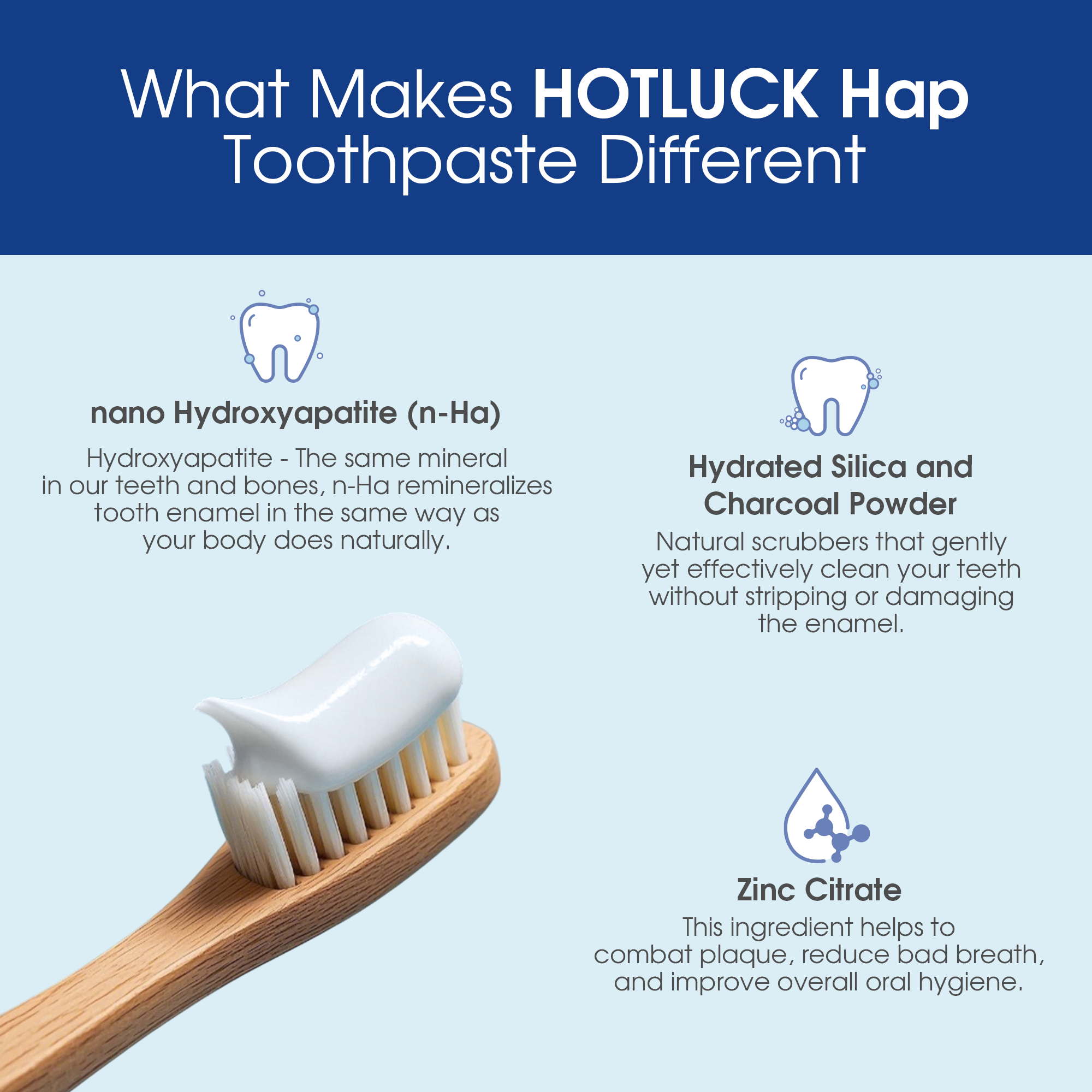 Hotluck Hap Repair Toothpaste
